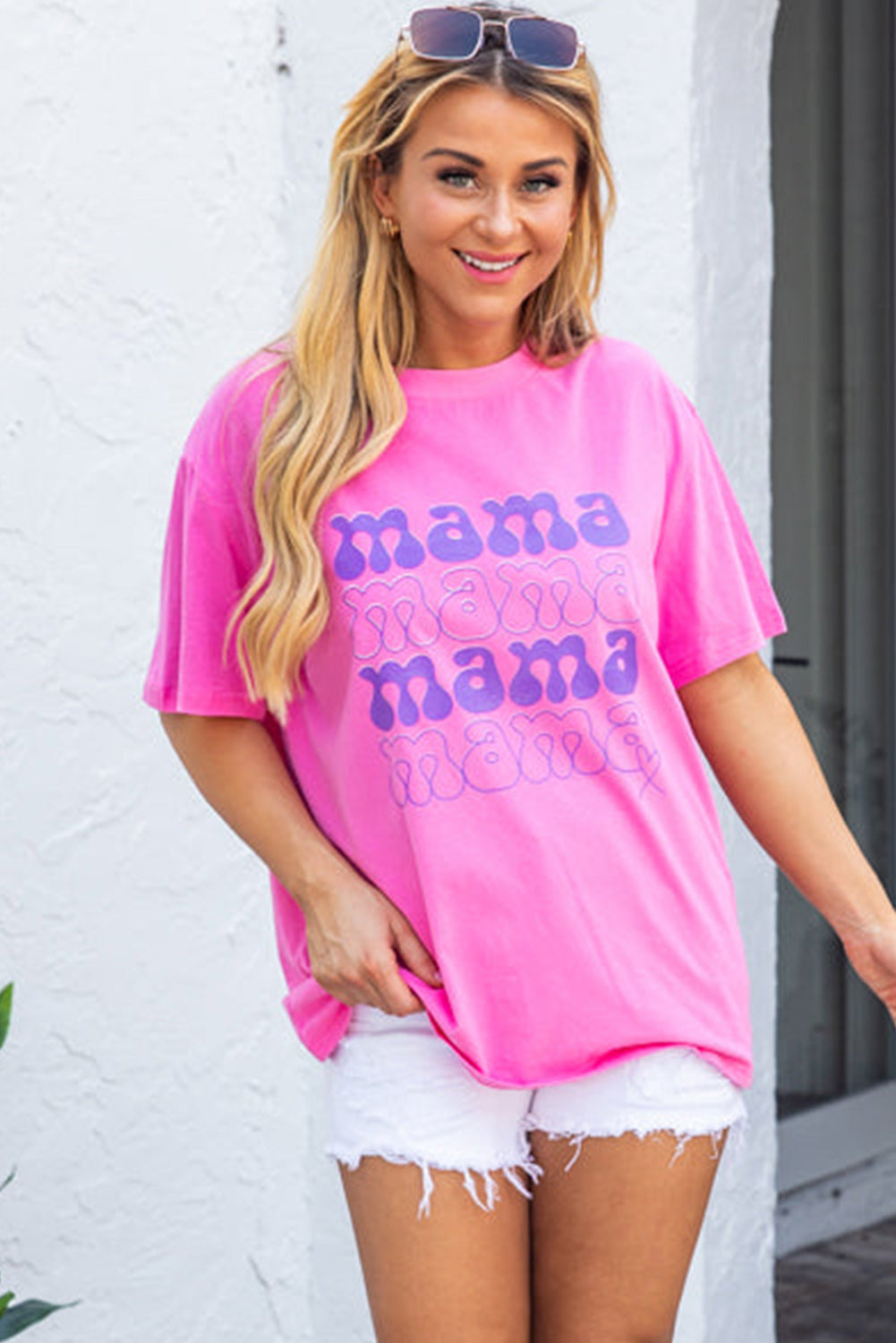 Bonbon MAMA Graphic Oversized T shirt