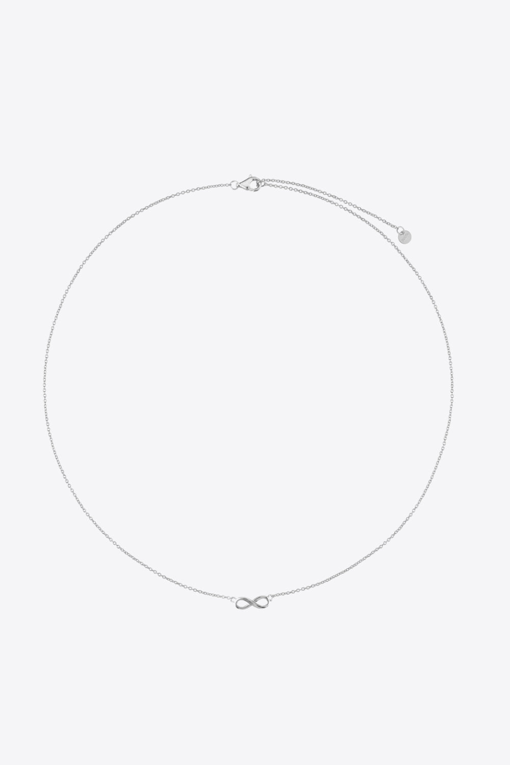 Figure 8 Lobster Clasp 925 Sterling Silver Necklace